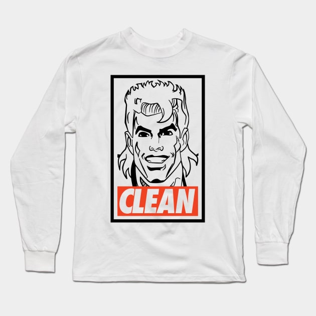 CLEAN Long Sleeve T-Shirt by WizzKid